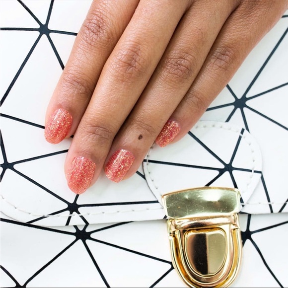 *Retired* Color Street: Seattle Royale | Copper Gold Glitter Orange Fall - Picture 9 of 14